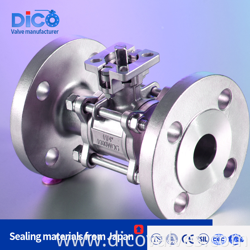 flange ball valve